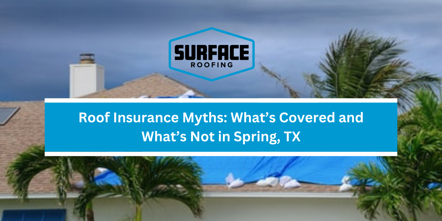 Roof Insurance Myths Whats Covered and Whats Not in Spring TX